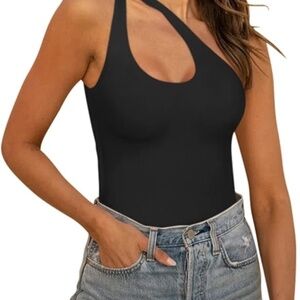 Black bodysuit. Worn once! Perfect for going out.